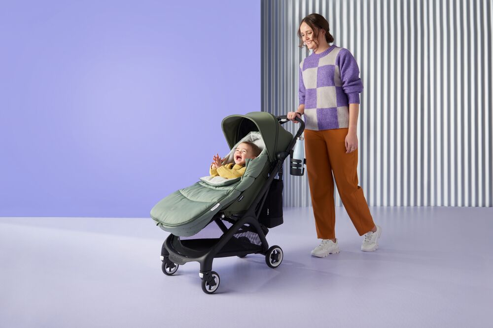 silla bugaboo butterfly plegada y desplegada 